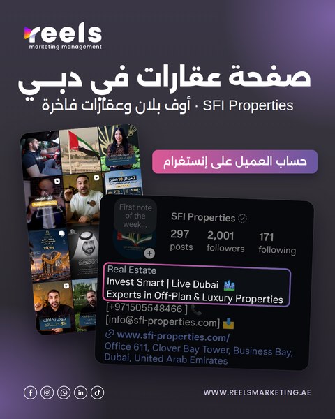 Slide 2: the real-estate page behind the results